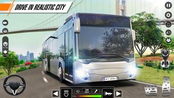 欧元 公共汽车 驾驶 模拟器： 城市 教练 公共汽车 游戏 截图 3
