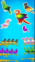 カラーバードソートパズルゲーム スクリーンショット 2