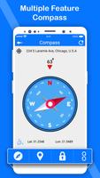 Digital Free Compass – Find Direction, flash light ảnh chụp màn hình 3