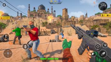 Critical Attack Gun Strike 3d اسکرین شاٹ 2