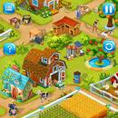 Cidade agrícola Jogo fazenda APK