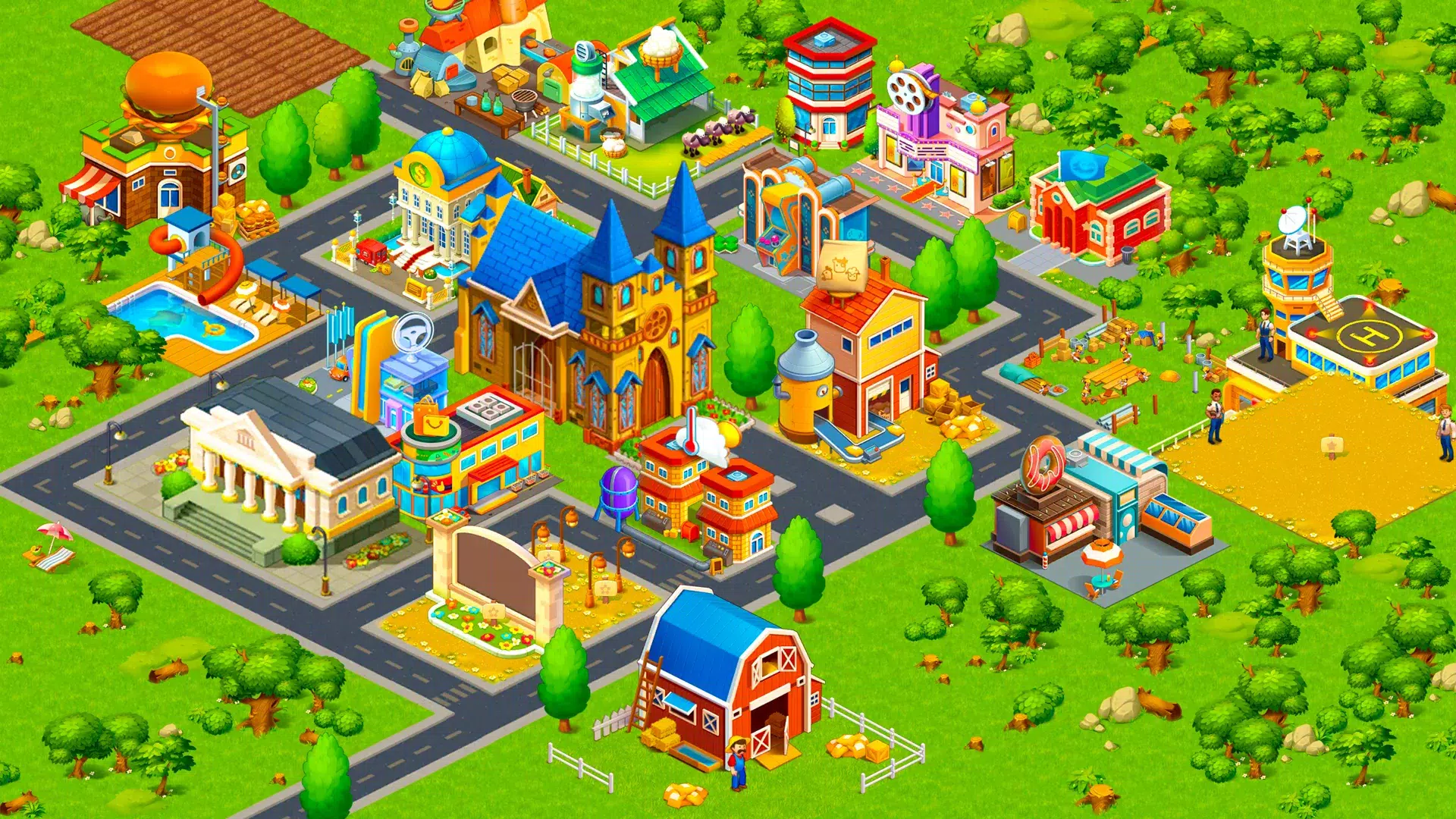 Download Farm Town Offline Farming Game on PC (Emulator) - LDPlayer