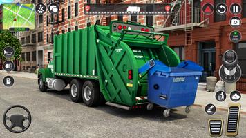 Garbage Truck 3D: Trash Games capture d'écran 2