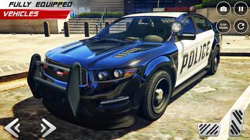 Police Car Chase Cop Simulateu capture d'écran 2