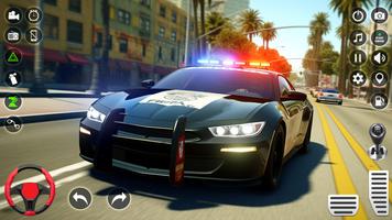 Полиция машина вождение игры скриншот 1