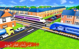 خط السكة الحديدية، العبور،:، أدرب، باسينغ الملصق