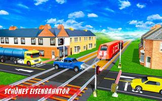 Indian Railroad Crossing: Eisenbahn Zug vorbei 3D Screenshot 1