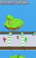Snow Bridge Runner Race 3d imagem de tela 3