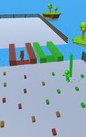 Snow Bridge Runner Race 3d imagem de tela 1