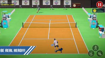 เทนนิส 3d ออฟไลน์ กีฬา เกม ภาพหน้าจอ 2