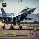 'Avion de combat aérin moderne APK