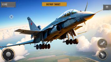Avião de guerra a jato combate imagem de tela 1
