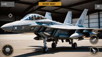 Avião de guerra a jato combate imagem de tela 2