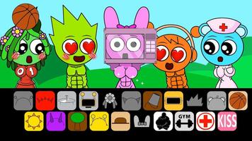 Sprunki Incredibox Game Phase تصوير الشاشة 1