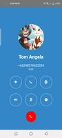 Tom & Angela Fake Call- fake video call स्क्रीनशॉट 3
