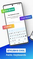 Fancy Keyboard Cool Fonts الملصق