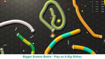 برنامه‌نما Slithering Snake.io عکس از صفحه