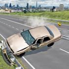 Mega Beam car drive Crash أيقونة