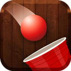 Red Ball Pong Shooter - Glass and Bottle Shooter Zeichen