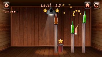 Red Ball Pong Shooter - Glass and Bottle Shooter poster