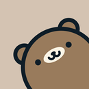 Bear flip desktop clock APK