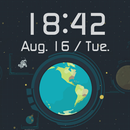Nine Planets Watch Face APK