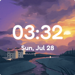 Dusk Animated Gif Watch Face