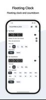 Floating Clock Cartaz
