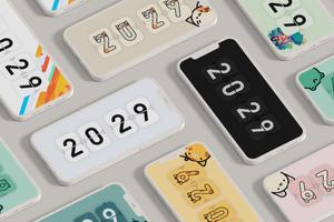 Flip clock & floating widget Cartaz