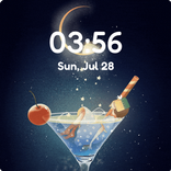 Moon Animated Gif Watch Face