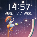 Summer Night Gif Watch Face APK