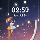 Summer Night Gif Watch Face APK