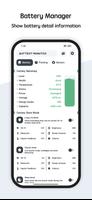 Battery manager and monitor الملصق