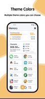 برنامه‌نما Storage and memory monitor عکس از صفحه