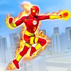 Fire Hero Robot Game icône