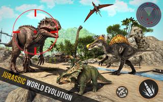 Dino Hunting Game: Wild Animal Hunting Games 3D capture d'écran 3