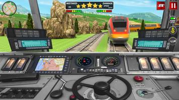 Indian Train Simulator Games imagem de tela 1
