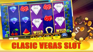 Hot Vegas Slot Machine 777: Classic Vegas Style โปสเตอร์