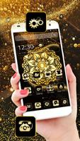 Glitter gold sand theme скриншот 1