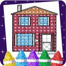 Glitter Dollhouse Coloring Pages APK