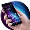 Purple Glitter Dazzle Colour Theme