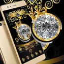 Glitter Diamond Crown Luxury Theme APK