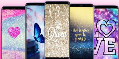 برنامه‌نما Glitter Wallpaper عکس از صفحه