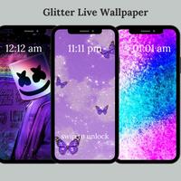 Glitter Wallpaper poster