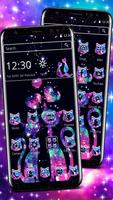 Glitter Sparkling Cat Theme स्क्रीनशॉट 2