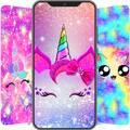 Glitter Unicorn Wallpaper