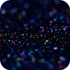 Glitterbehang-icoon