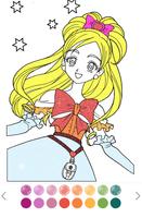 anime cute girls glitter coloring capture d'écran 1
