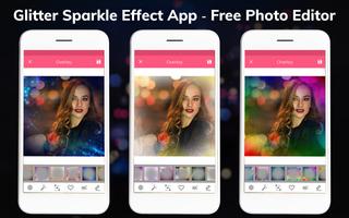 Glitter Sparkle Photo Effects-Glitter Photo Editor 스크린샷 1