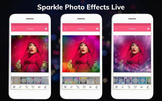Glitter Sparkle Photo Effects-Glitter Photo Editor screenshot 3
